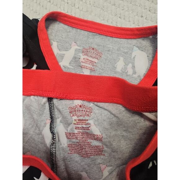 Wondershop Pajamas Womens Small Penguin Print Holiday Christmas Pajamas - Picture 6 of 8